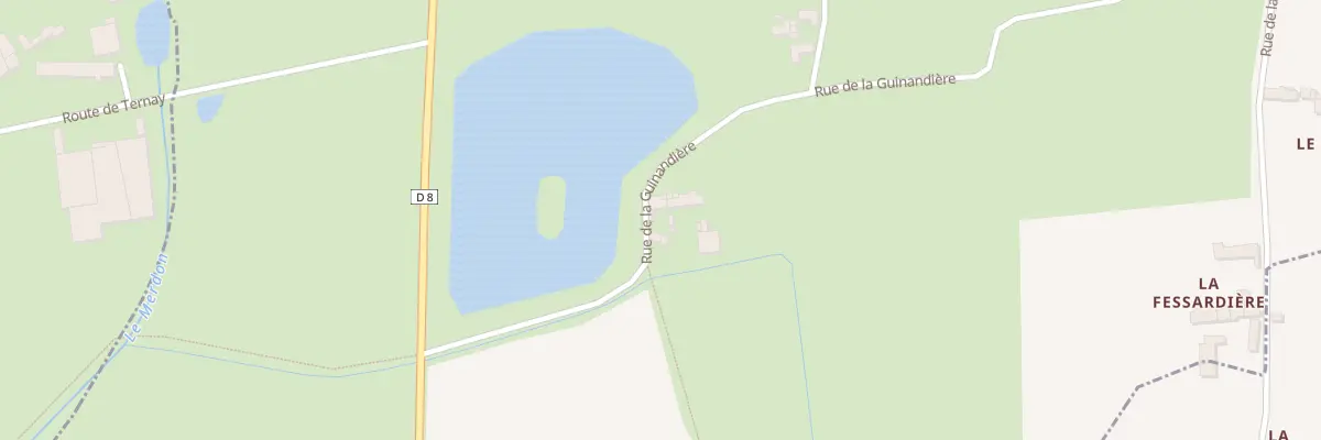 Plan du 63 La Guinandiere à Saint-Jacques-des-Guérets