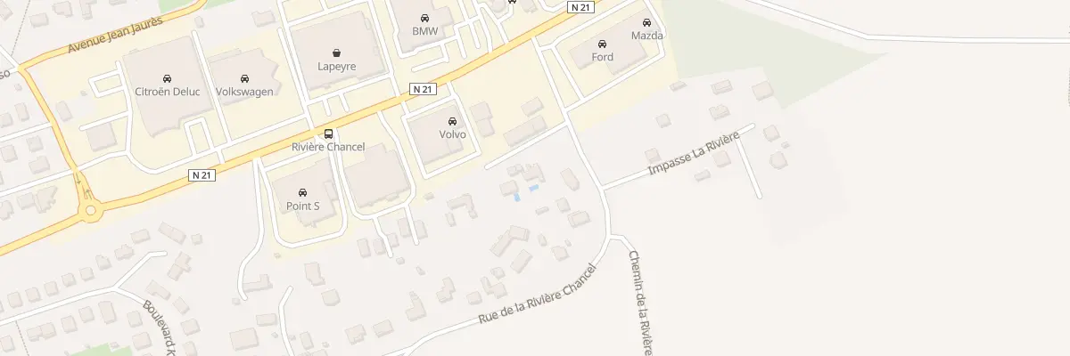Plan du 6 Rue de la Rivière Chancel à Trélissac