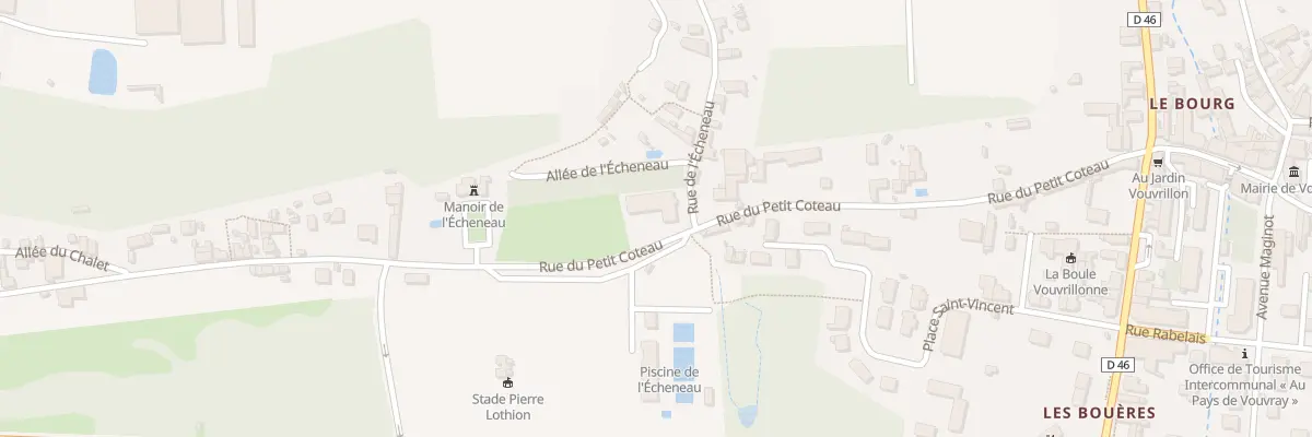 Plan du 17B Rue du Petit Coteau à Vouvray