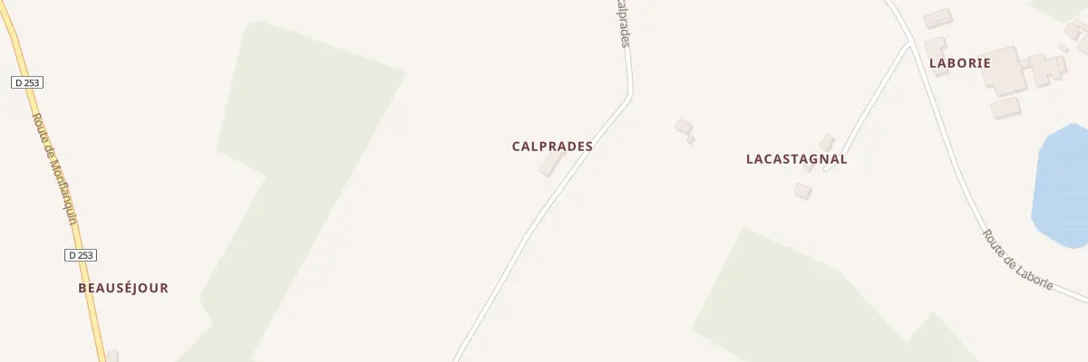 Plan du 347 Rte de Lascalprades à Savignac-sur-Leyze