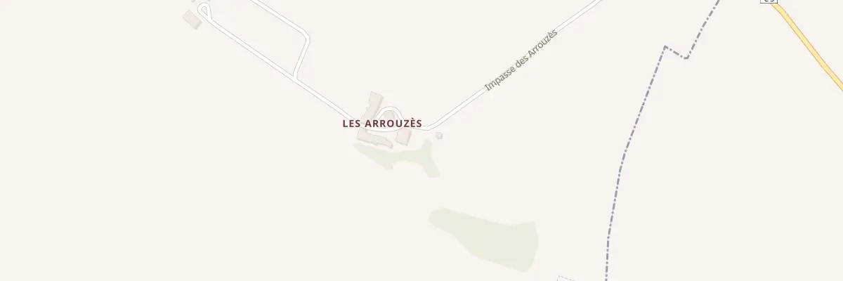 Plan du 5041 Arrozes à Gramont