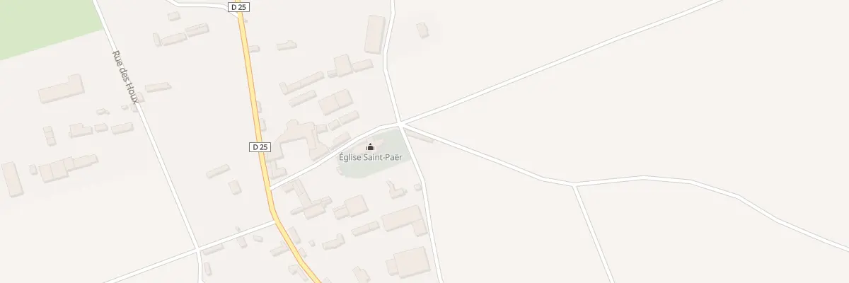 Plan du 3 Rue du Presbytère à Thibouville