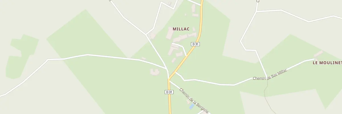 Plan du 160 Millac Nord à Mauzac-et-Grand-Castang