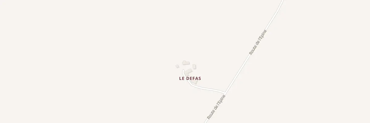 Plan du 2329 Rte de L’Épine aux Hermites