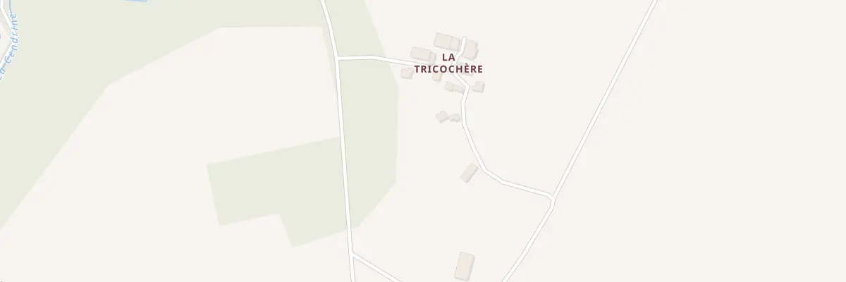 Plan du 5001 La Tricochere aux Hayes