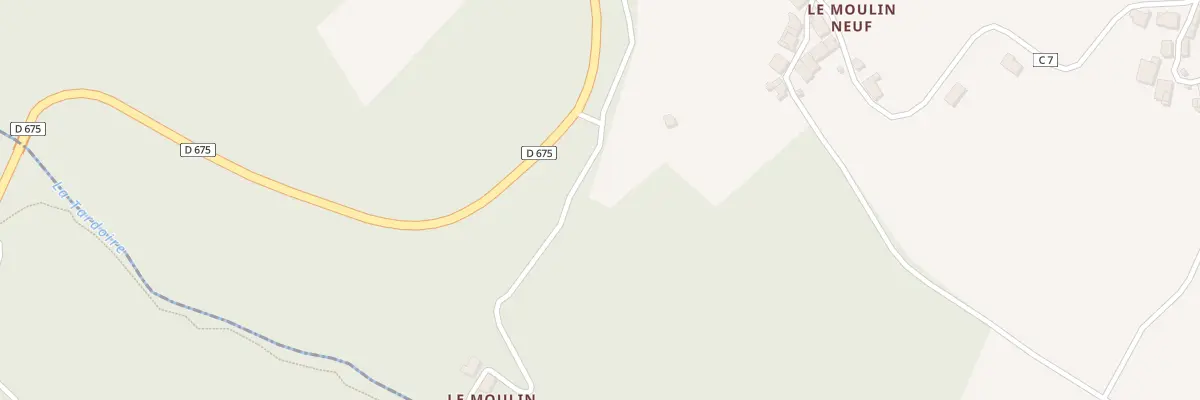 Plan du 5069A Le Moulin Neuf à Saint-Bazile