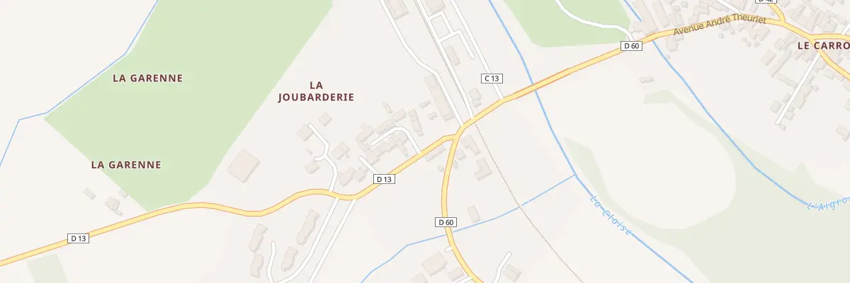 Plan du 1 Imp de la Joubardière au Grand-Pressigny
