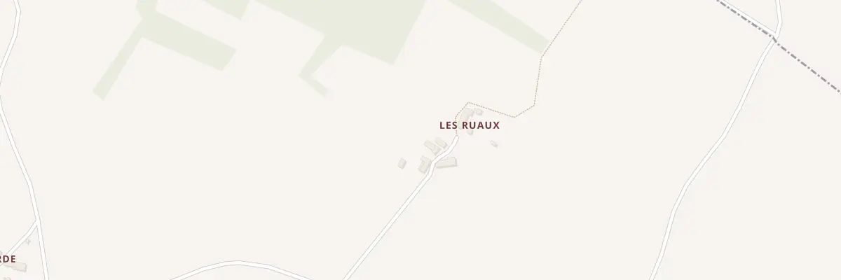 Plan du 5001 Les Ruaux à Cellé