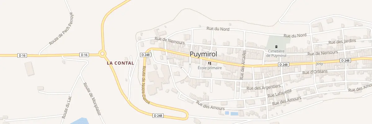 Plan du 14 Rue Royale à Puymirol
