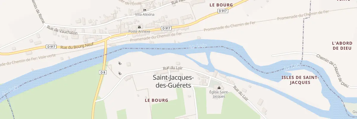 Plan du 9 Rue du Loir à Saint-Jacques-des-Guérets