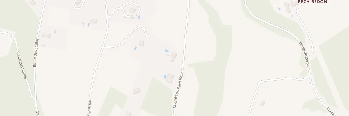 Plan du 57 Le Pech à Badefols-sur-Dordogne