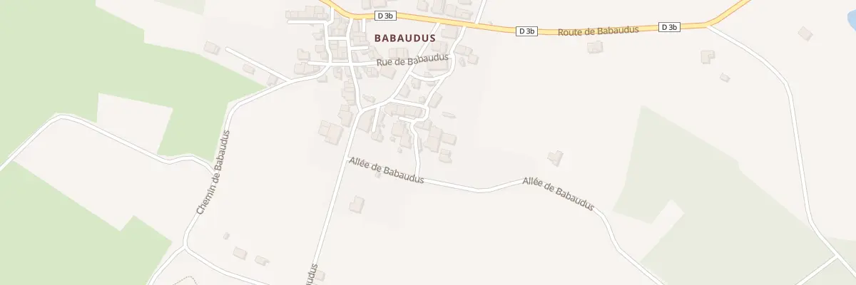 Plan du 21 Ven de Babaudus à Rochechouart