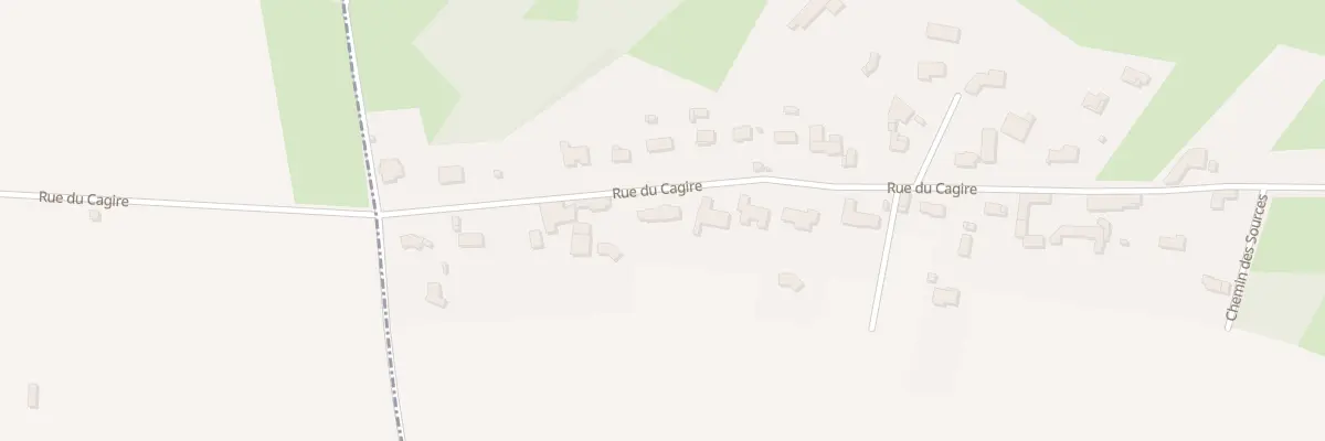 Plan du 57 Rue Cagire à Savarthès