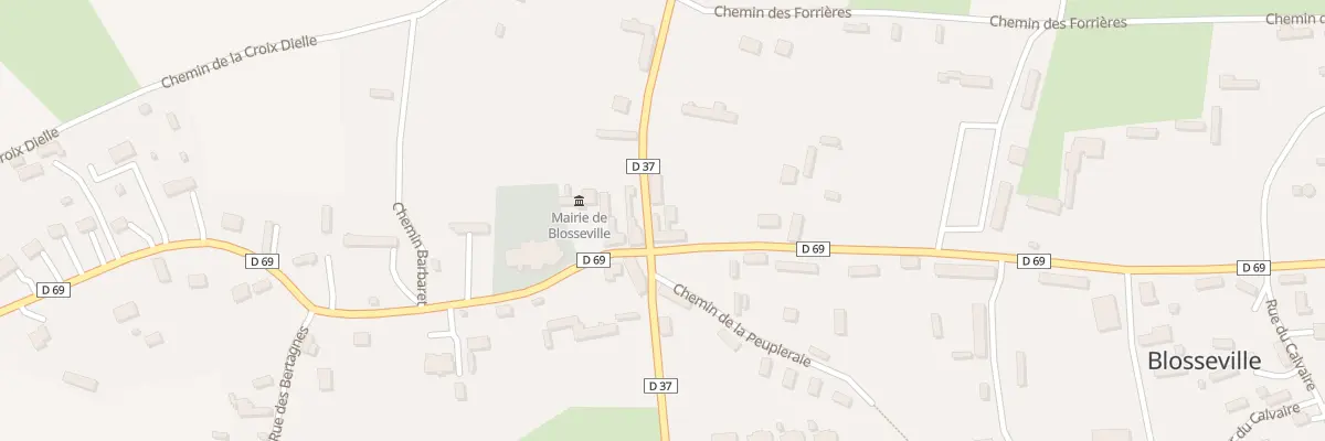 Plan du 4 Pl de l’Eglise à Blosseville