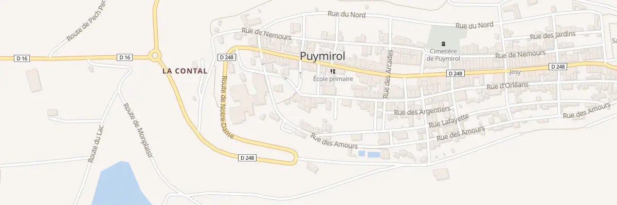 Plan du 8 Rue d’Orléans à Puymirol