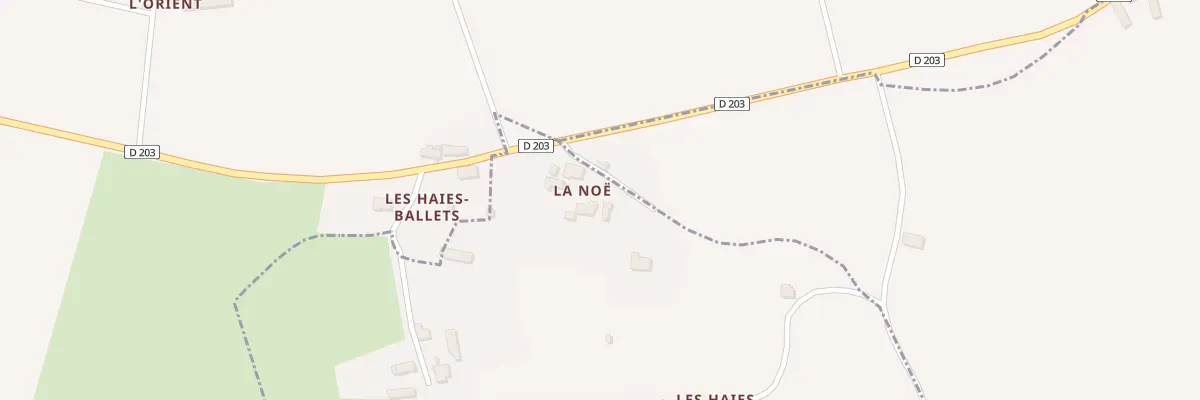 Plan du 51 La Noe à Saint-Pierre-la-Bruyère