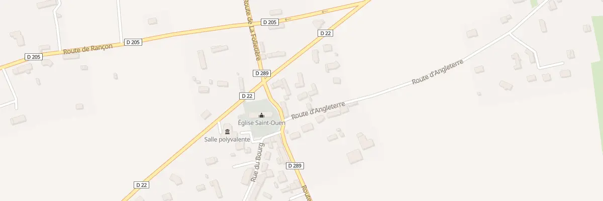 Plan du 25 Rte d’Angleterre à Saint Martin de l’If