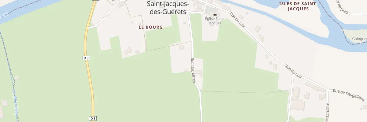 Plan du 39 Le Bourg à Saint-Jacques-des-Guérets