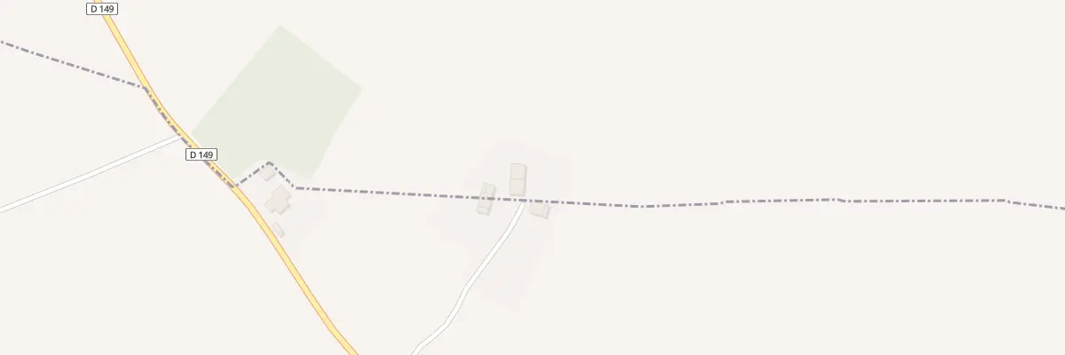 Plan du 5034 A la Gachotte à Bédéchan