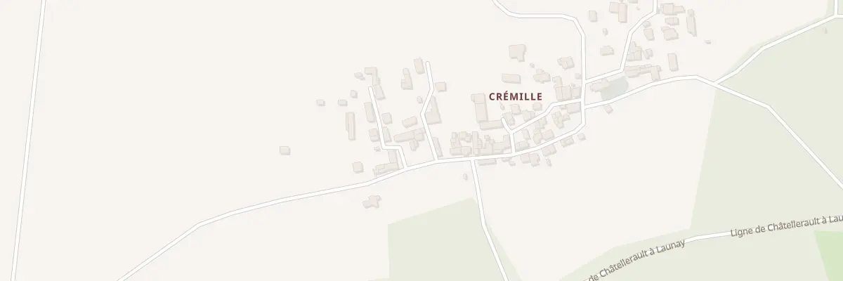 Plan du 29 Crémille à Pleumartin