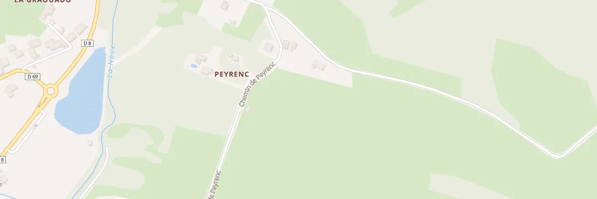 Plan du 2 Che de Peyrenc à Latoue