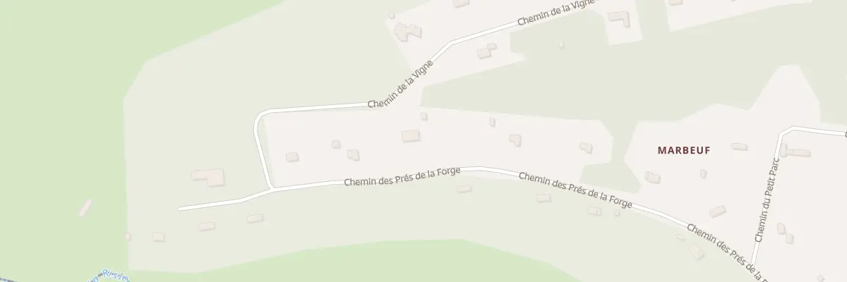 Plan du 13 Che de la Vigne à La Houssaye