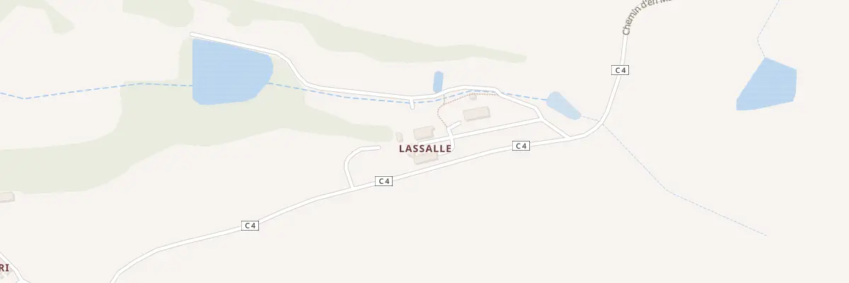 Plan du 5047 A Lassalle à Saint-Créac
