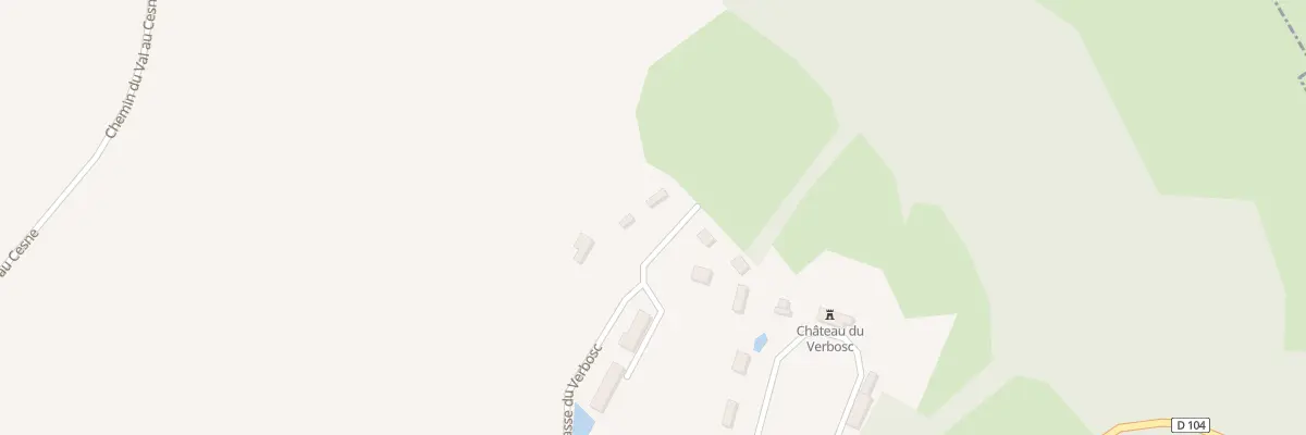 Plan du 183 Imp du Verbosc à Touffreville-la-Corbeline