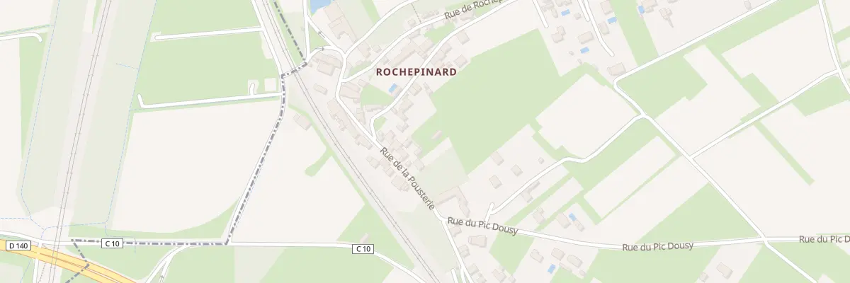 Plan du 40 Rue de la Pousterie à Montlouis-sur-Loire