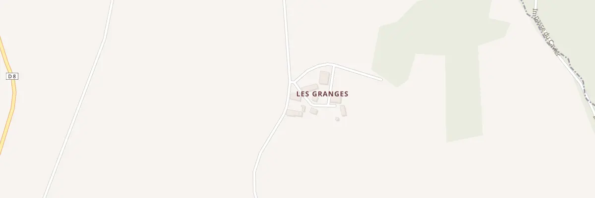 Plan du 211 Les Granges à Troo