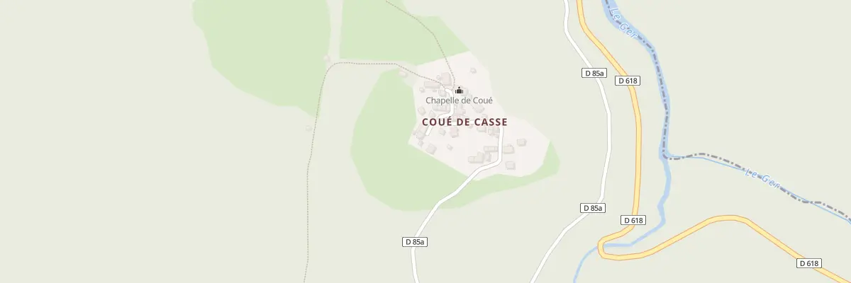 Plan du 188 Couo Det Casse à Sengouagnet