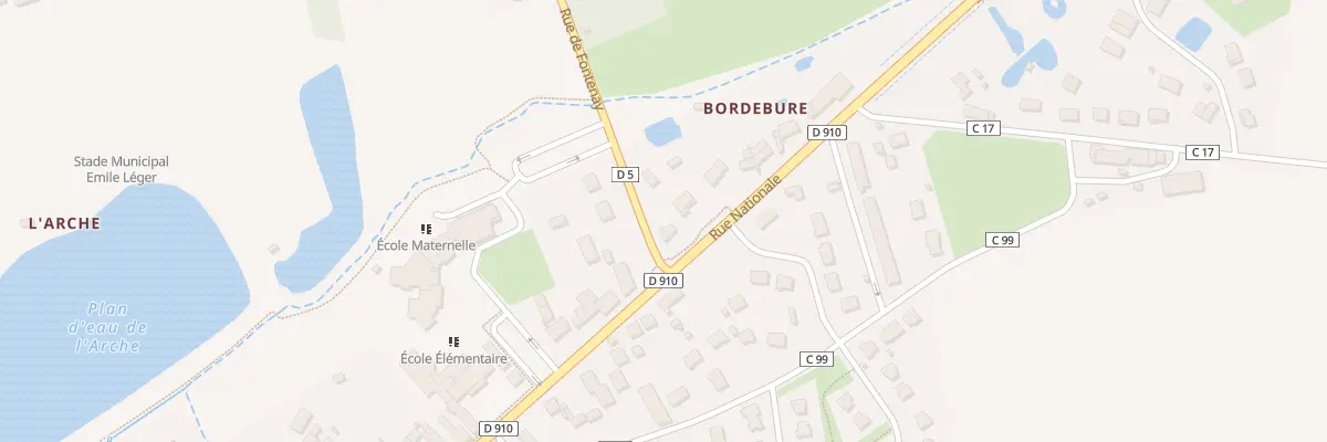 Plan du 1 Rue de Fontenay à Monnaie