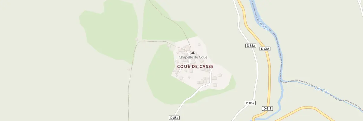 Plan du 240 Couo Det Casse à Sengouagnet
