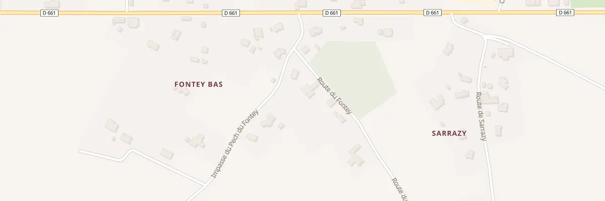 Plan du 72 Rte du Fontey à Penne-d’Agenais