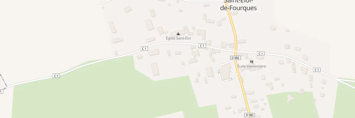 Plan du 8 Rte de Bosrobert à Saint-Éloi-de-Fourques