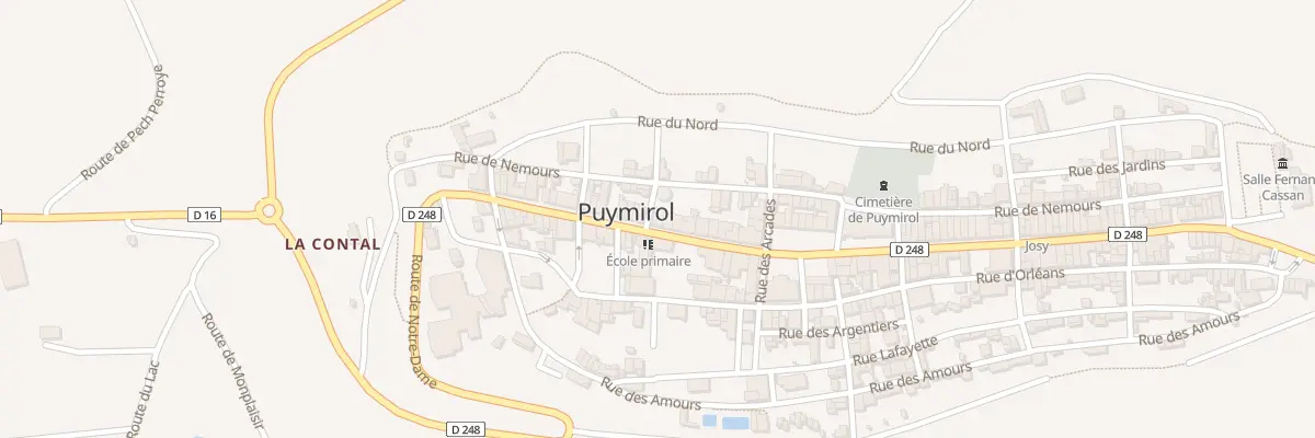 Plan du 31 Rue Royale à Puymirol