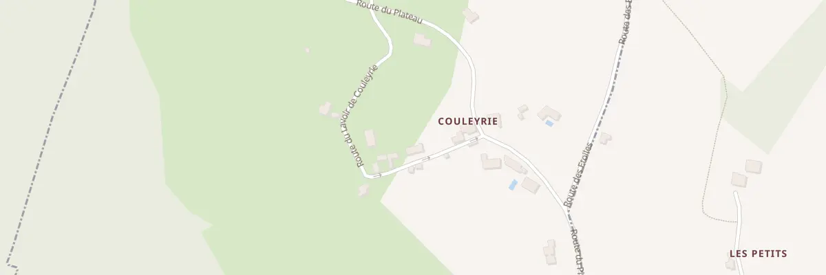 Plan du 44A Couleyrie à Pontours