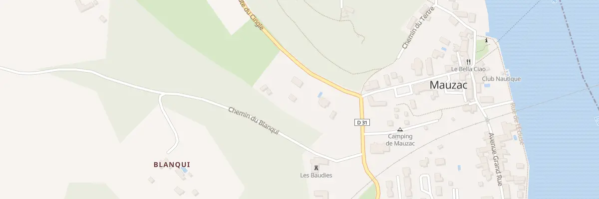 Plan du 115 Rte du Cingle à Mauzac-et-Grand-Castang