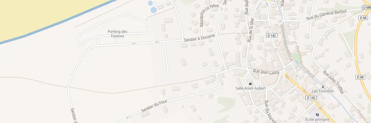 Plan du 9 Sen a Douane à Veules-les-Roses