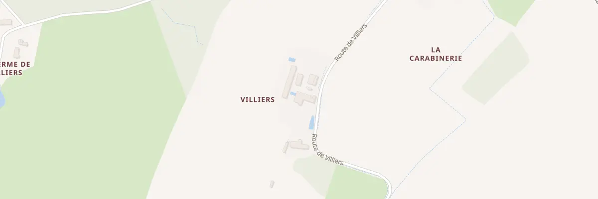 Plan du 4 Rte De Villiers à Véretz