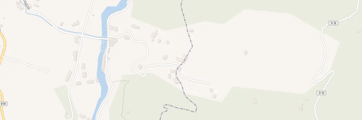 Plan du 152 Bout du Pont à Milhas