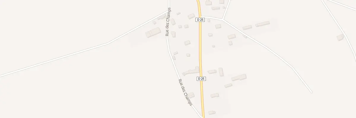 Plan du 4 Rue des Champs à Thibouville