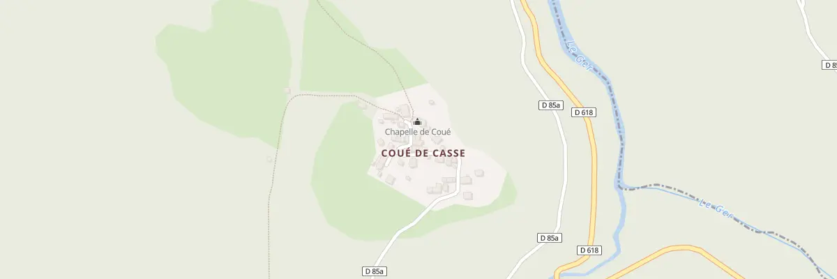 Plan du 193 Couo Det Casse à Sengouagnet
