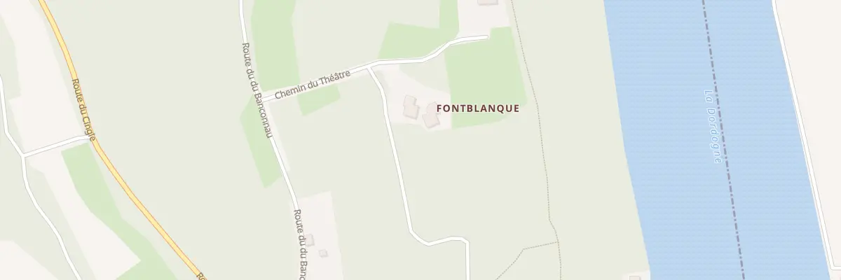 Plan du 150 Che du Théatre à Mauzac-et-Grand-Castang