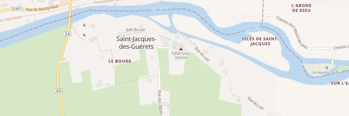 Plan du 17 Le Bourg à Saint-Jacques-des-Guérets