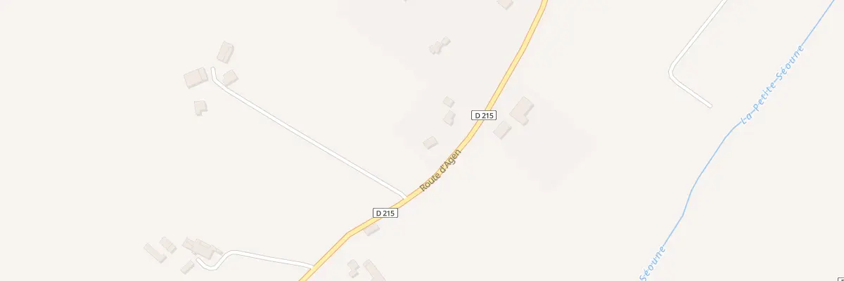 Plan du 634 Rte d’Agen à La Sauvetat-de-Savères