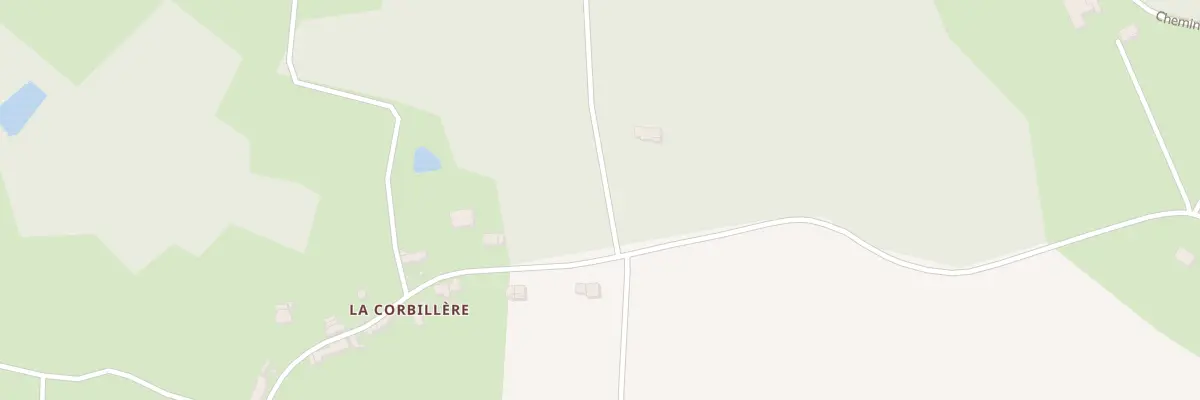 Plan du 68 Rte de la Corbière à La Roche-Posay