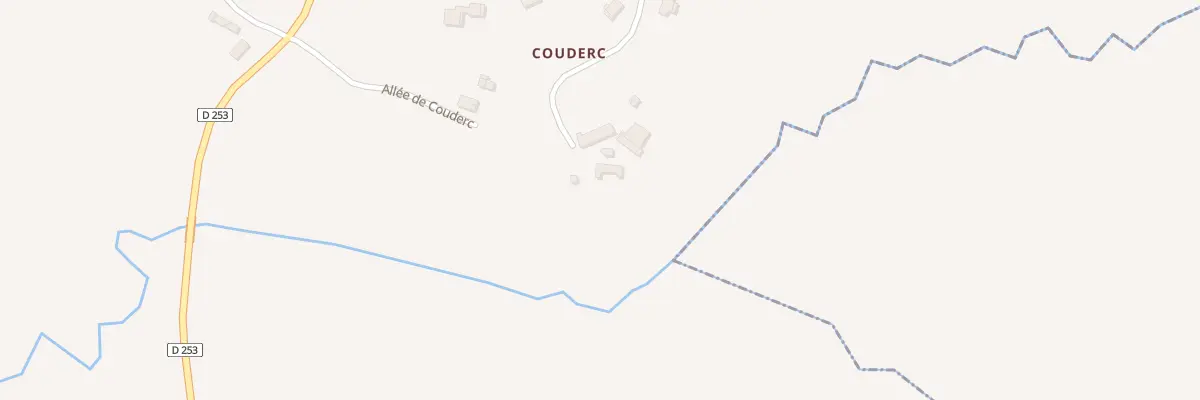 Plan du 472 Che de Couderc à Savignac-sur-Leyze