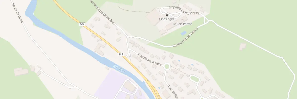 Plan du 22 Rue de Pène Nère à Aspet