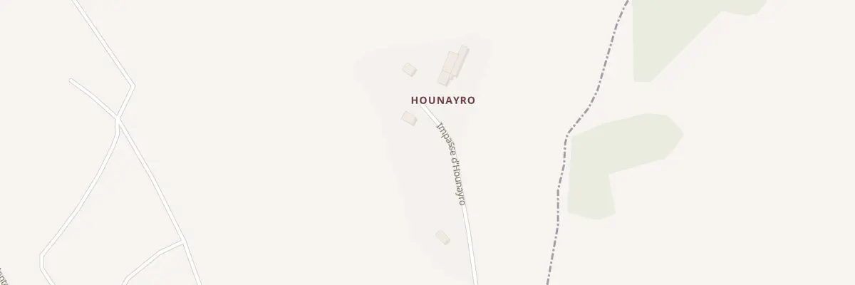 Plan du 5044 Hounayro à Tournan
